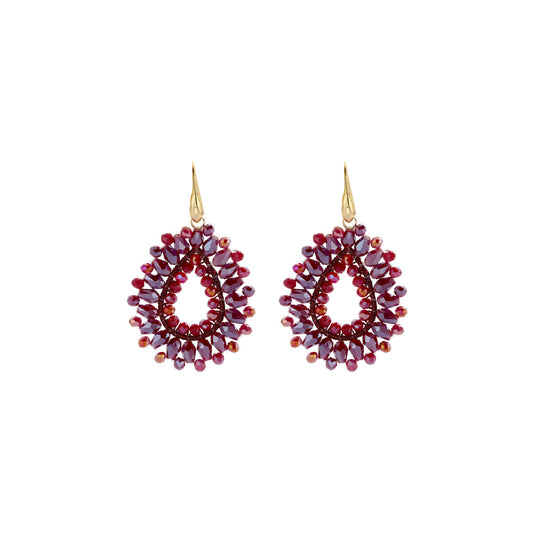 Biba oorbellen rood – 84981MIX07 | Karla's Boom
