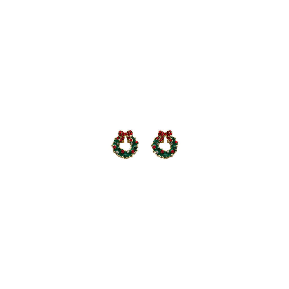 Biba oorbellen Holly Jolly X-Mas – goudkleurig – 85043