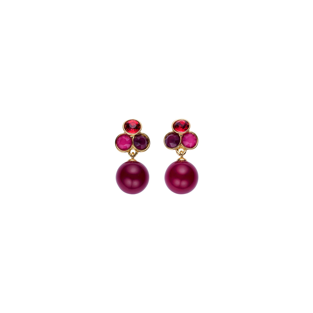 Biba oorbellen paars – 85132MIX01 | Karla's Boom