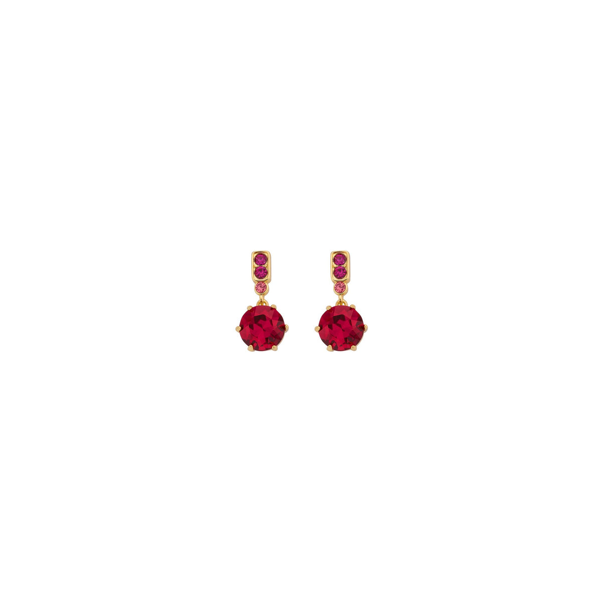 Biba oorbellen rood – 85133MIX06 | Karla's Boom
