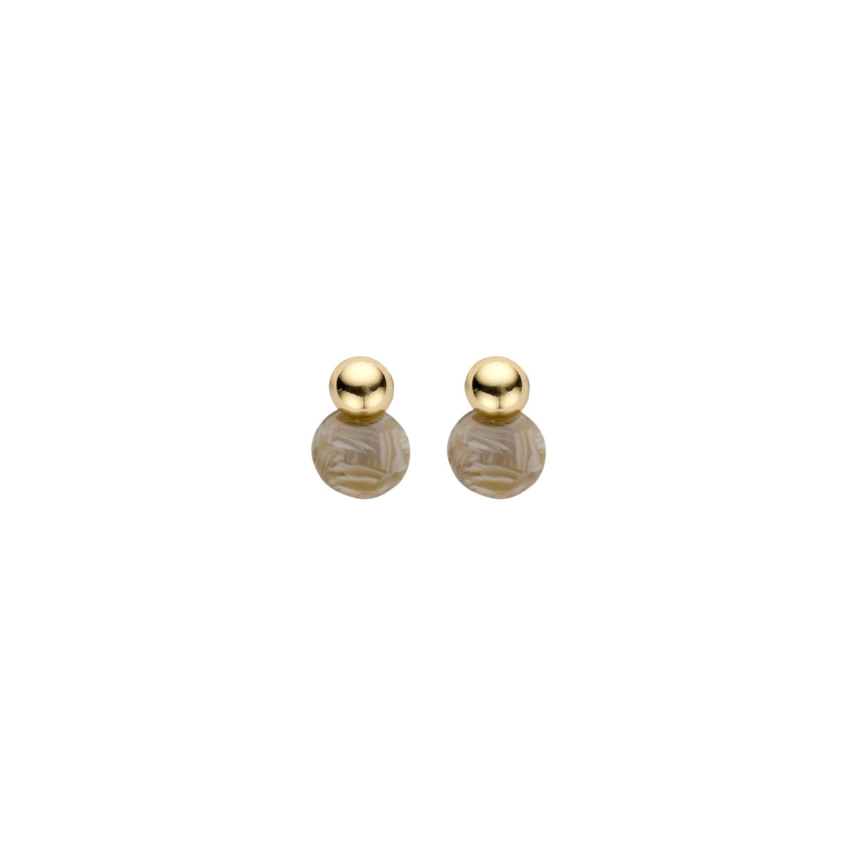 Biba oorbellen beige – 85156MIX05 | Karla's Boom