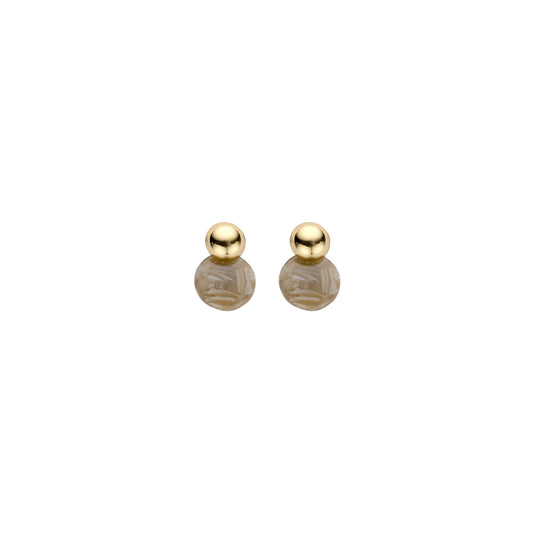 Biba oorbellen beige – 85156MIX05 | Karla's Boom