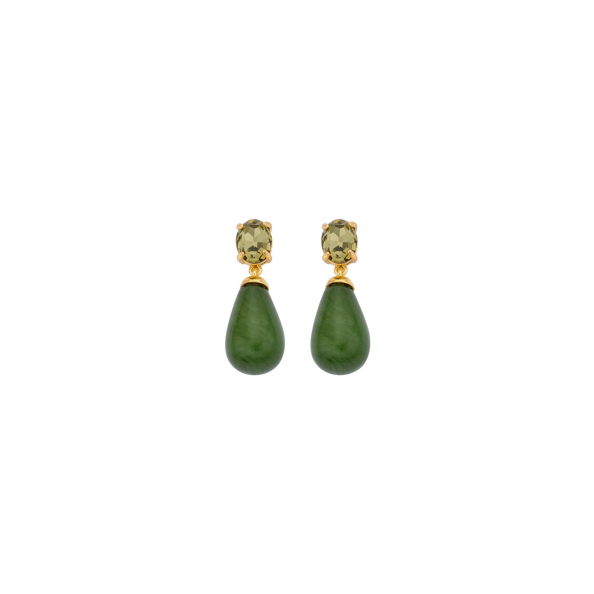 Biba oorbellen groen – 85157MIX06 | Karla's Boom