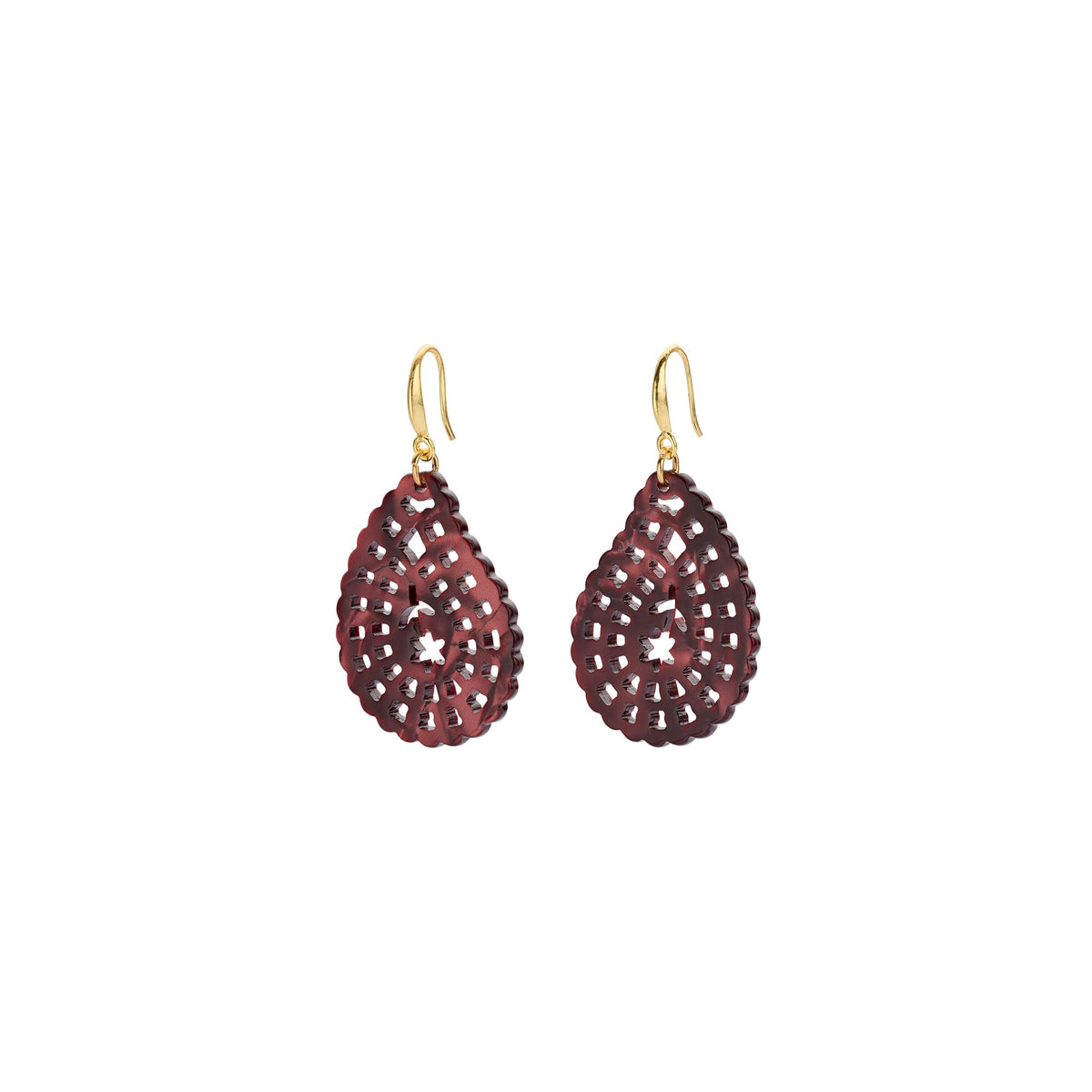 Biba oorbellen paars – 85192MIX03 | Karla's Boom