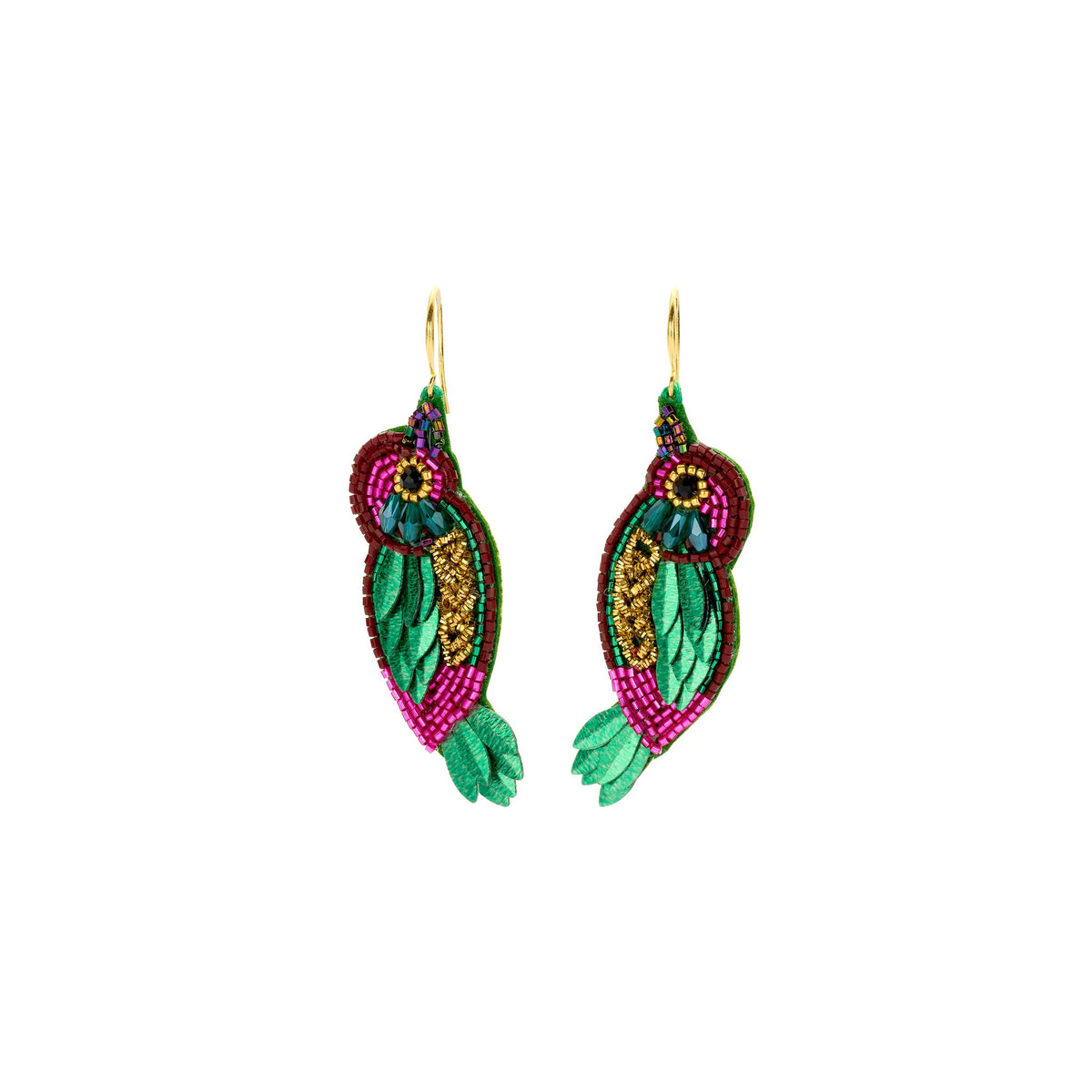 Biba oorbellen groen – 85250MIX02 | Karla's Boom