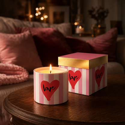 Kaars PPD Formart Love