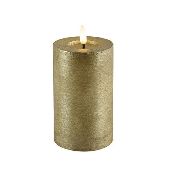 Led kaars - Medium - Gold