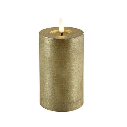 Led kaars - Medium - Gold
