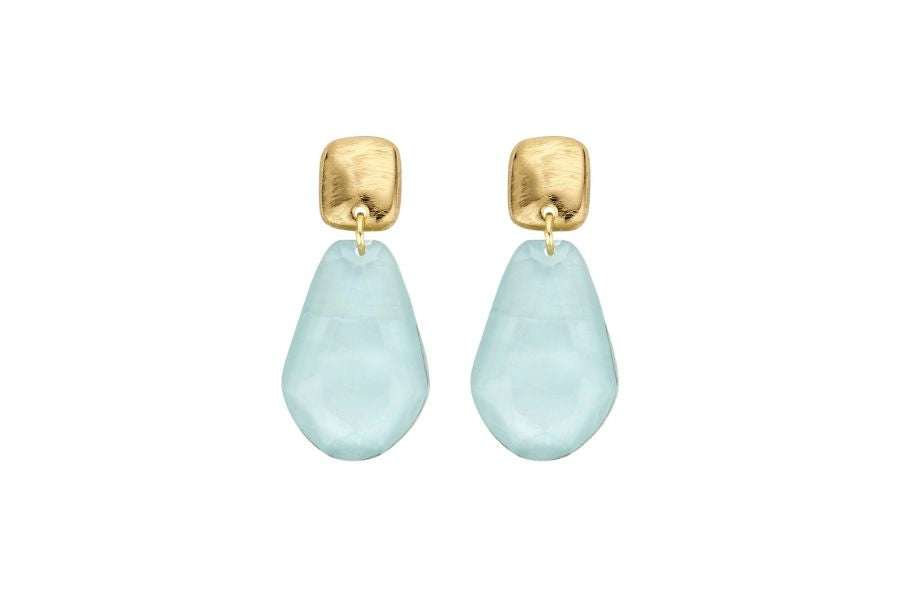 Biba oorbellen Blauw