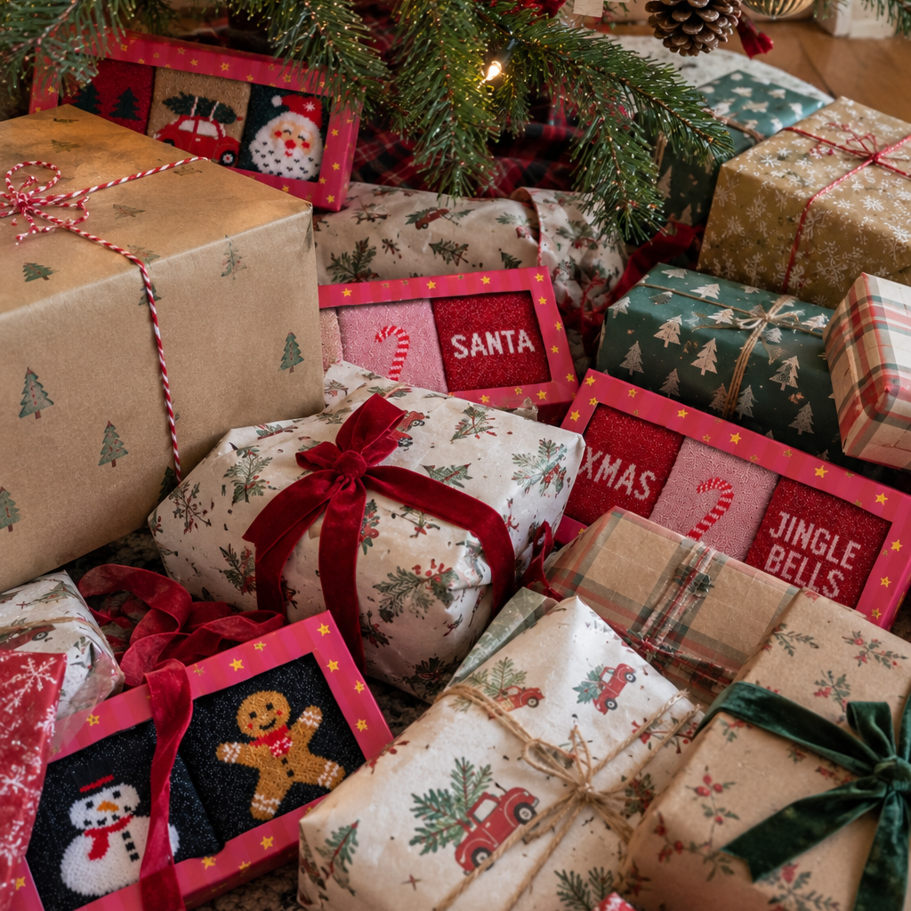 Sokken - Xmas - jingle - bells