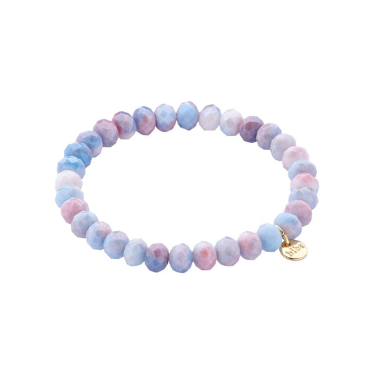 Biba armband Crystal Basics Blauw 8 mm (CR-018-8MM) van Biba