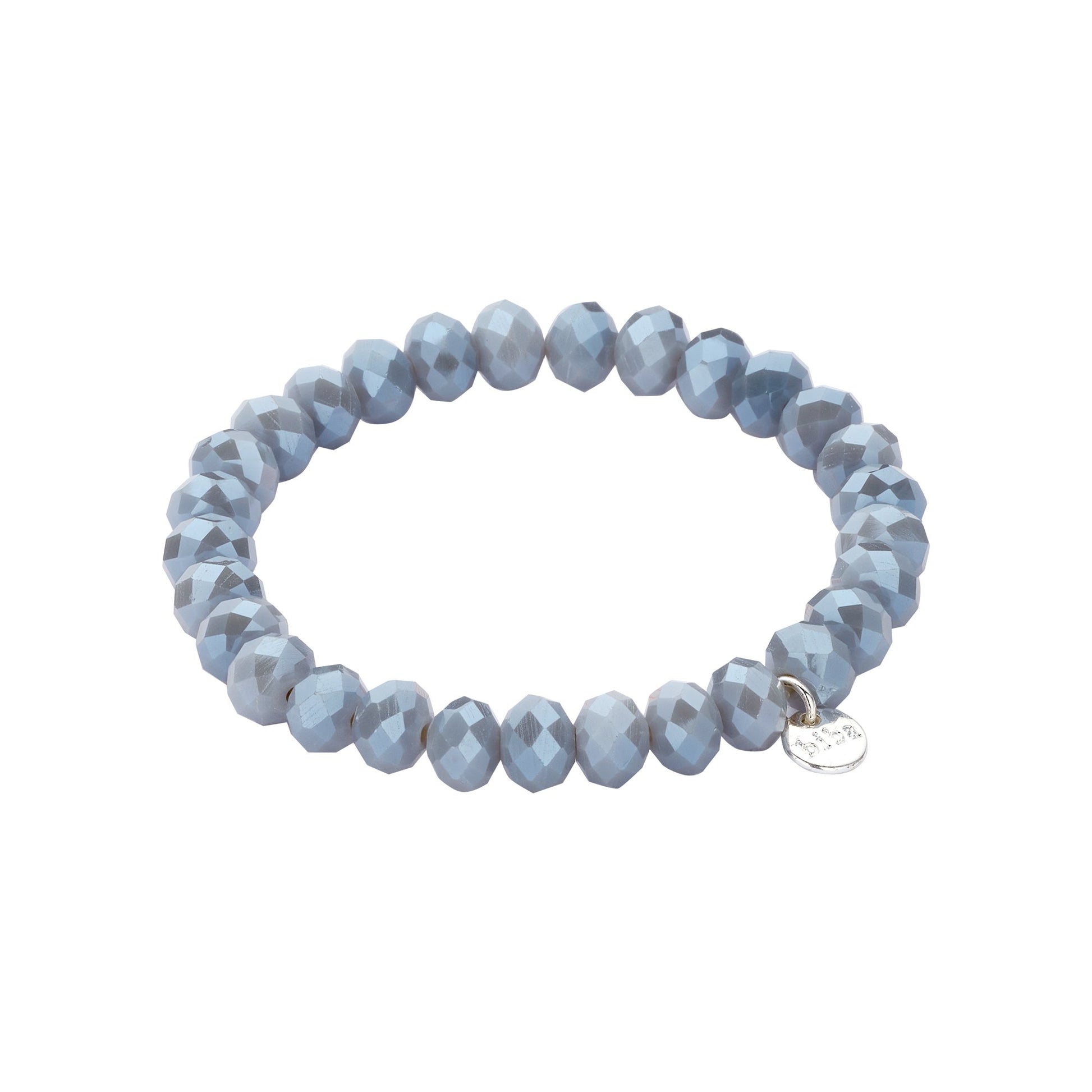 Biba armband Crystal Basics Blauw 8 mm (CG-1376-8mm) van Biba