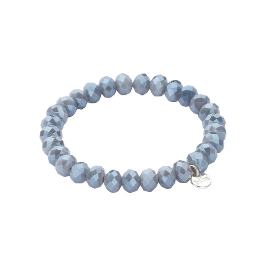 Biba armband Crystal Basics Blauw 8 mm (CG-1376-8mm) van Biba