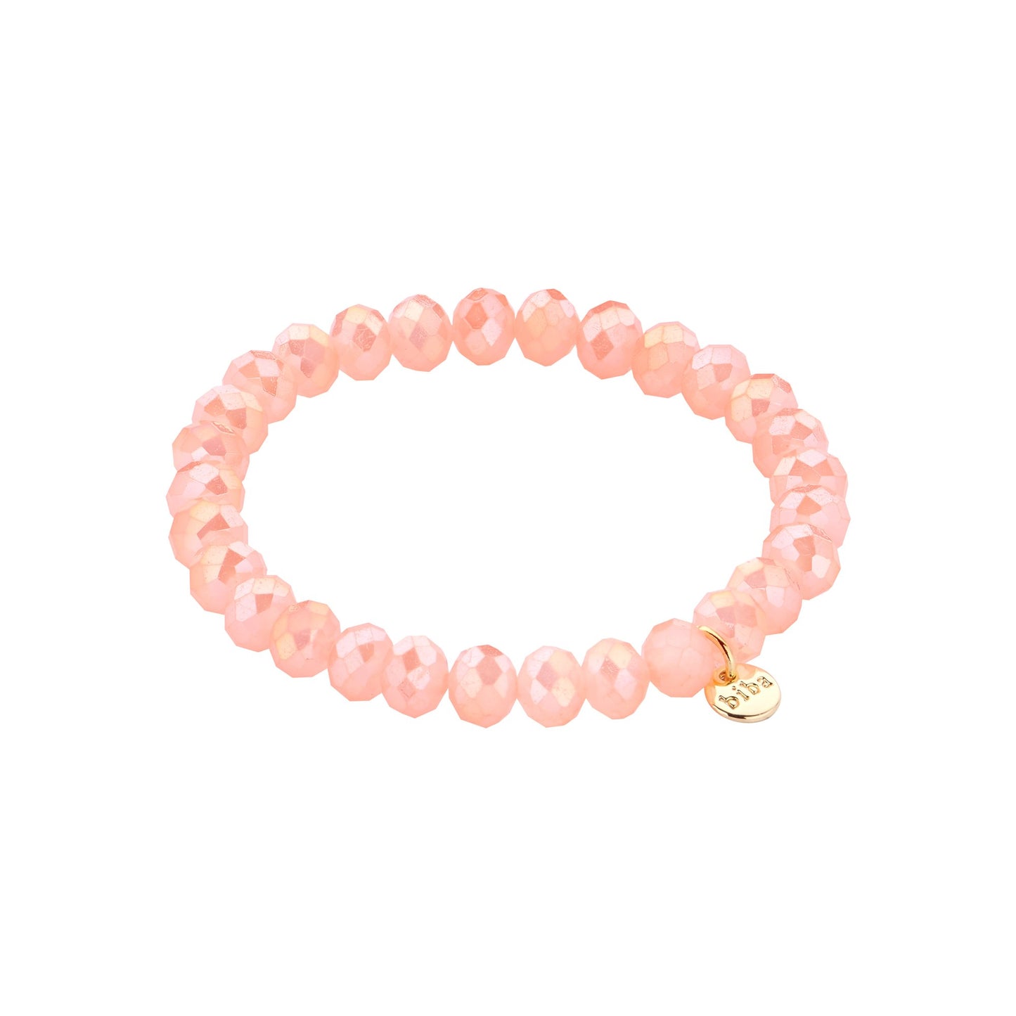 Biba armband Crystal Basics Roze 8 mm (CR-011-8MM) van Biba