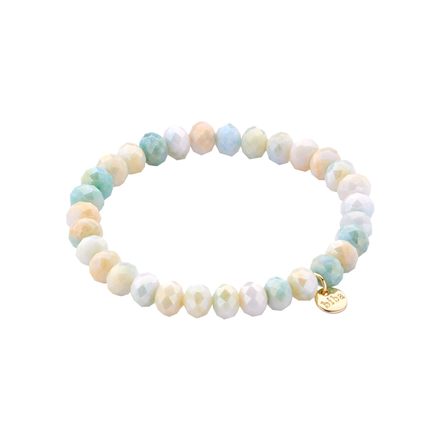 Biba armband Crystal Basics Groen 8 mm (CR-017-8MM) van Biba